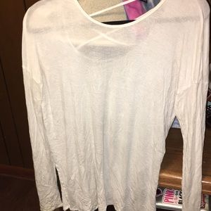 Hollister white long sleeve